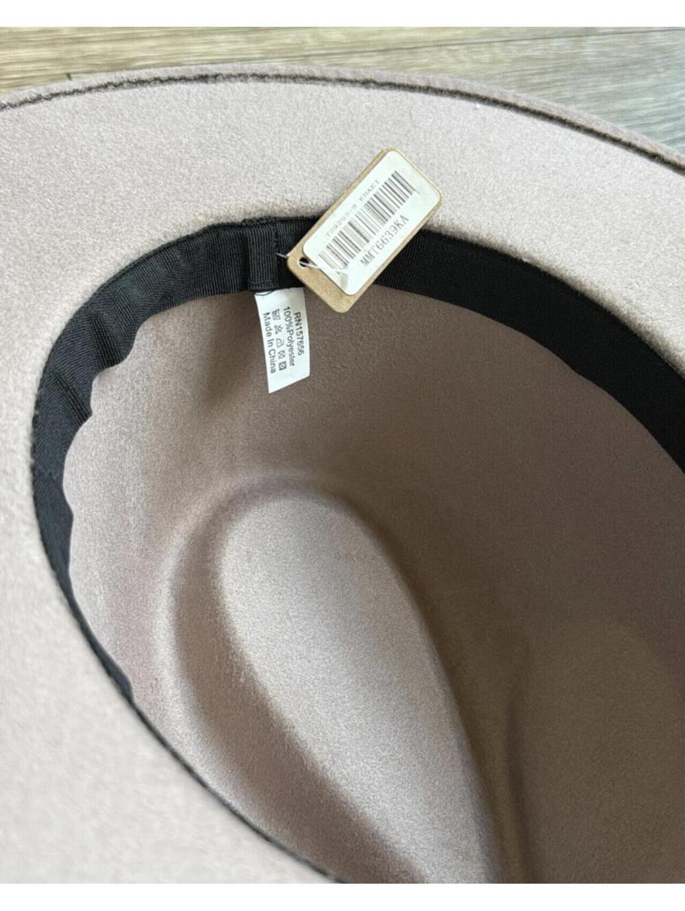🚫SOLD OUT🚫Vintage Gray Wool Fedora Hat Wide Brim Rancher Boho Western - Picture 3 of 5